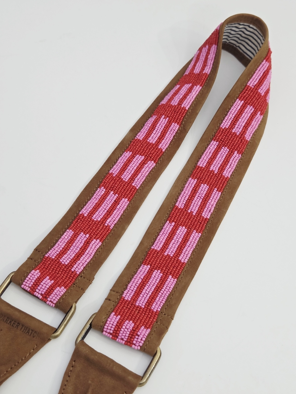 EXCELLENT RARE PARKER THATCH BEADED STRAP - Picture 2 of 4